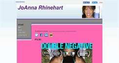 Desktop Screenshot of joannarhinehart.biz